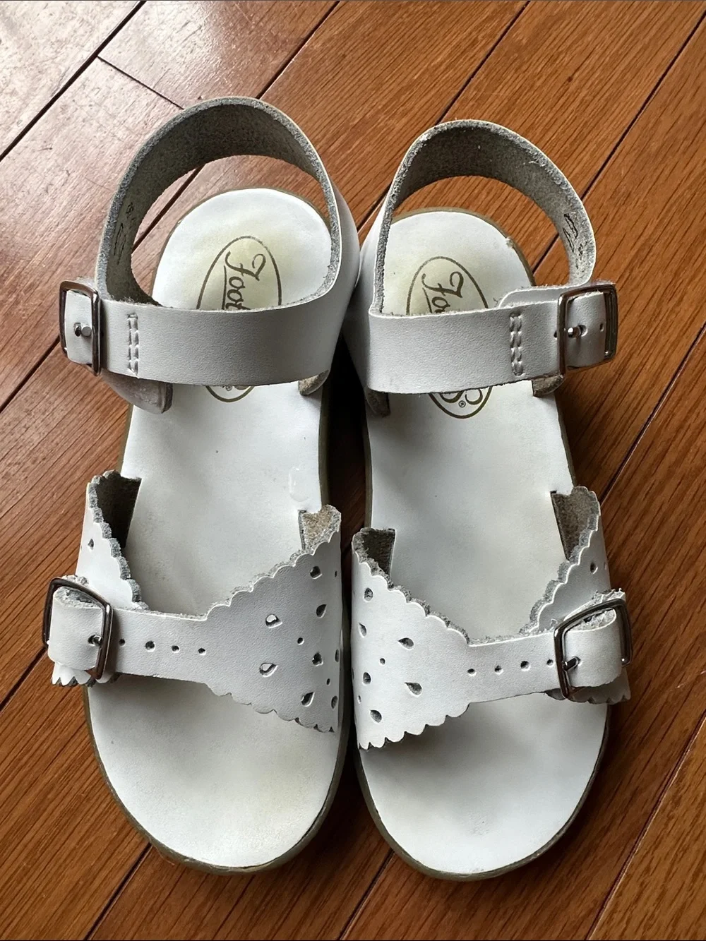 Footmates toddler girl sandals, size 12